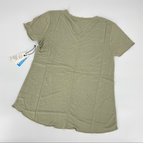 NEW Nordstrom Treasure & Bond Easy Swing Short Sleeve Tee Green Size 10/12 - Picture 6 of 12